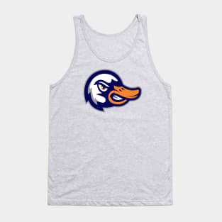 Quack Attack: Angry Duck Sports Mascot T-shirt for Sports Fanatics Tank Top